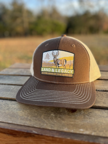 Deer Conservation Cap - Brown/Khaki