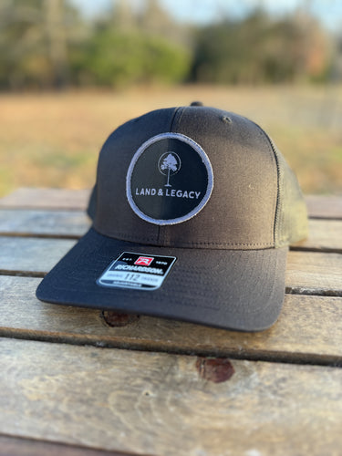 Black Logo Patch Hat