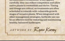Load image into Gallery viewer, Land &amp; Legacy Guide to Herbicide Use Poster