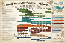 Load image into Gallery viewer, Land &amp; Legacy Northern Zone Annual Calendar