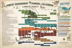 Land & Legacy Northern Zone Annual Calendar